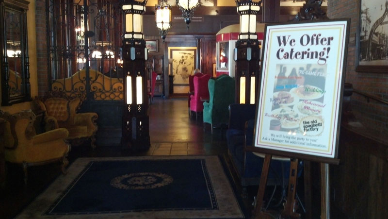 Fresno Old Spaghetti Factory interior