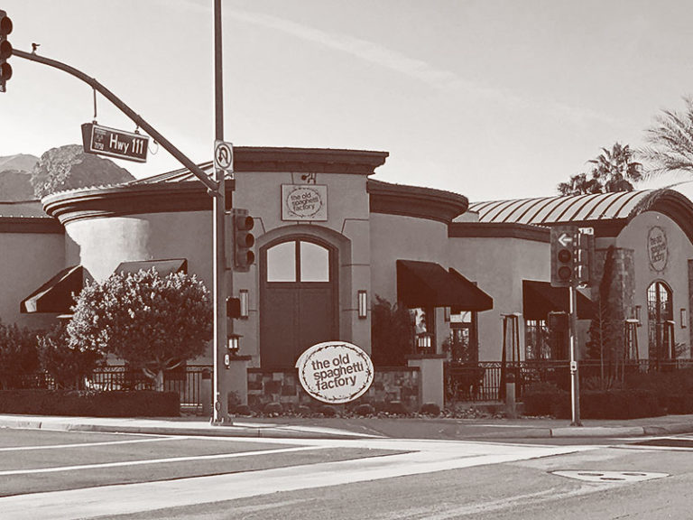 Rancho Mirage Old Spaghetti Factory exterior