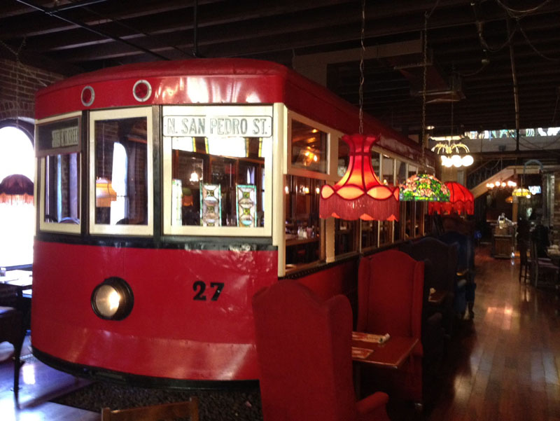 San Jose Old Spaghetti Factory trolley